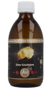 Strong Niejonowe Nano Złoto koloidalne Au 500, 50 ppm 300 ml