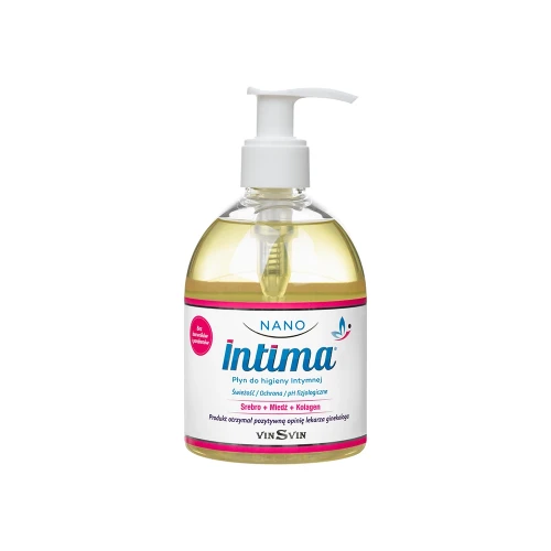 Płyn do higieny intymnej Intima ze srebrem i miedzią - 300 ml