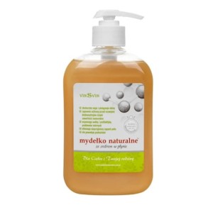 Mydełko naturalne ze srebrem koloidalnym w płynie, 500 ml