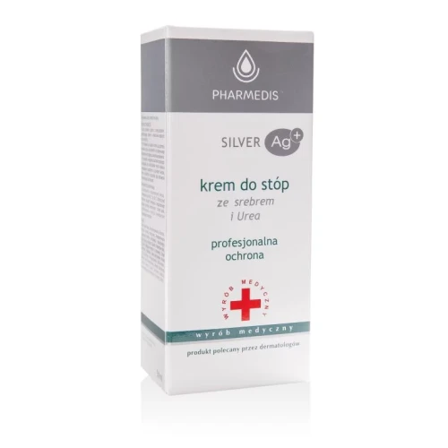 Krem do stóp ze srebrem i Urea, 50 ml