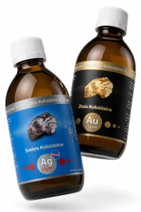Nano - Złoto + Strong Nano Srebro Koloidalne w super cenie!